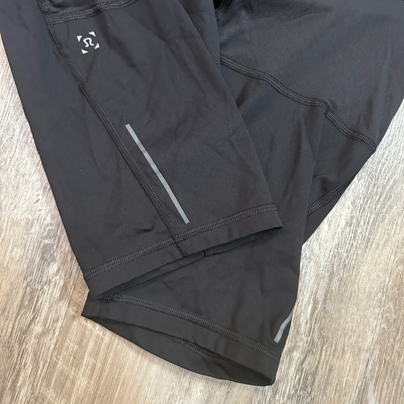 Lululemon Surge Tight 22" Mens Black Running Training Compression Pants Size 2XL - Picture 3 of 5